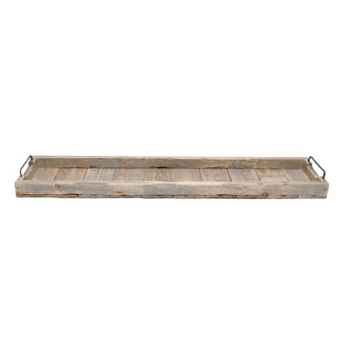 38X8 Narrow Wooden Tray