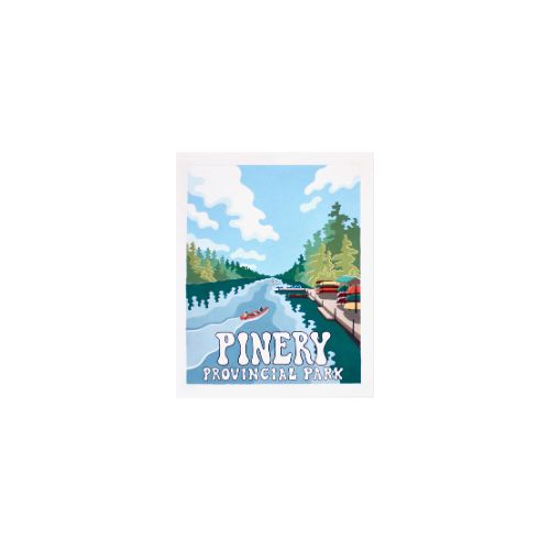 Pinery Provincial Park Print Canoe S