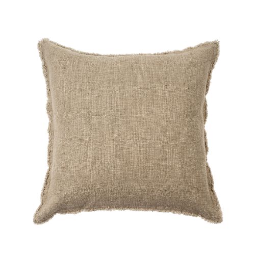 Selena Linen Pillow - Beige