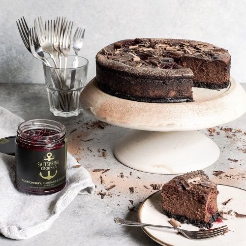 Sour Cherry, Rhubarb &amp; Rosemary Spread - 250ml