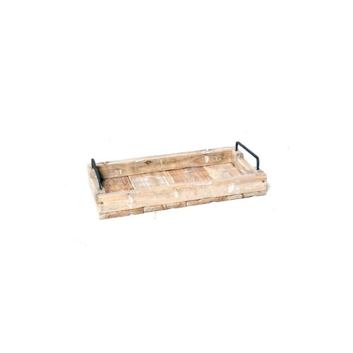 Narrow Wooden Tray Small