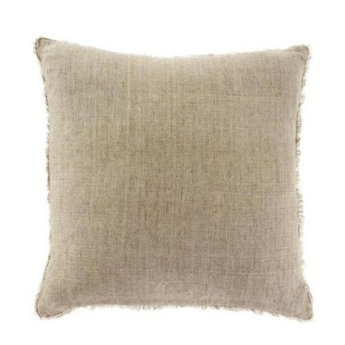 24X24 Lina Linen Pillow - Sand