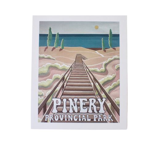 Pinery Provincial Park Stairs Print