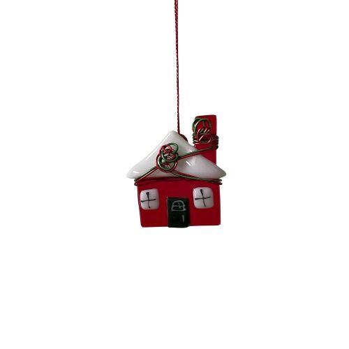 Handmade Ornament - Santa's House