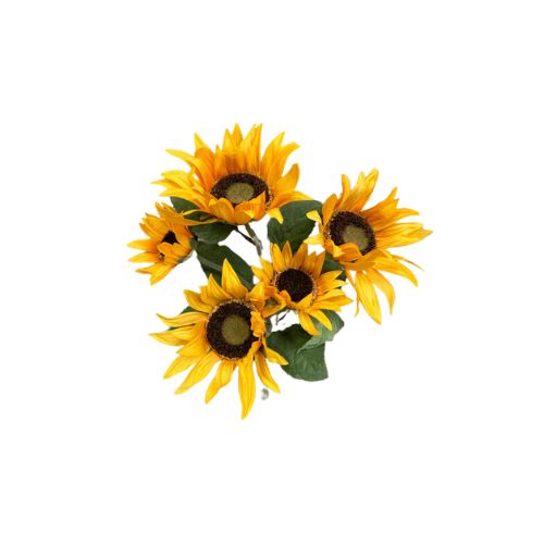 18" Sunflower Bush