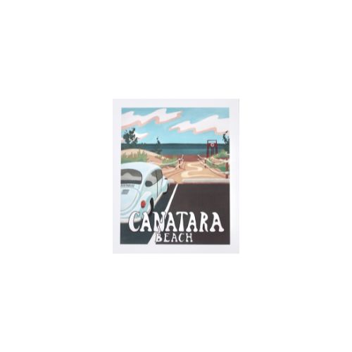 Canatara Beach Print S