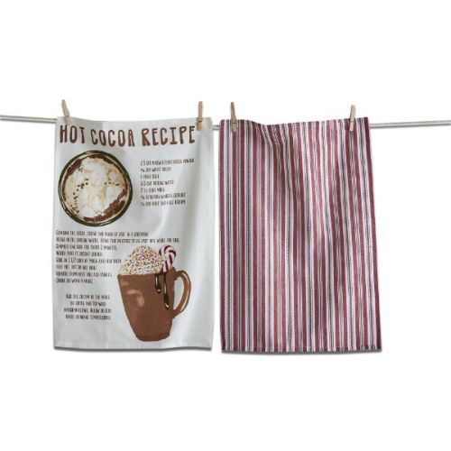 Holiday Dishtowel S/2 - Assorted