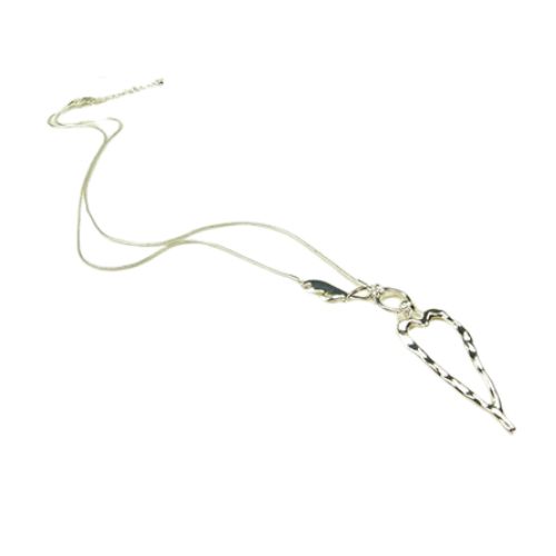 Long Necklace - Heart 7594
