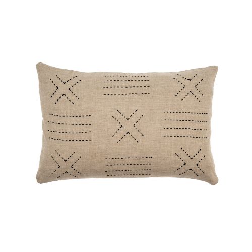 16X24 Cross Linen Pillow