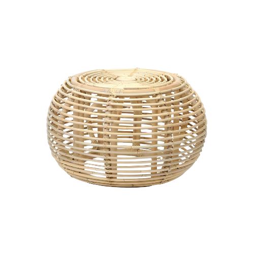Rattan Ottoman - Large