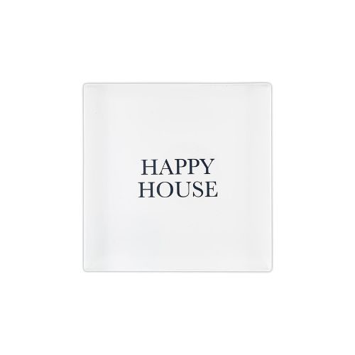 Lucite Block Happy House