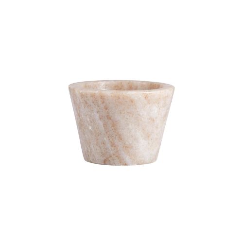 Marble Pinch Pot, Colour: Tan