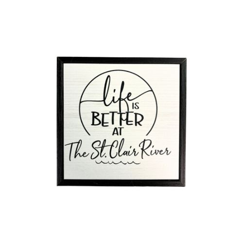 Wood Sign - Life is Better at