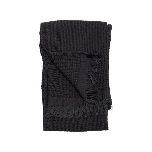 Wave Hand Towel, Colour: Charcoal