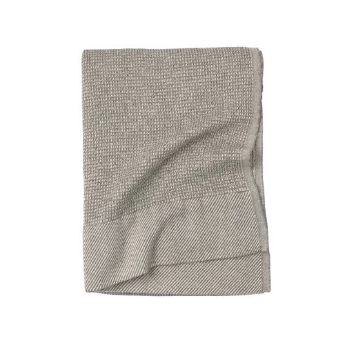 Wool Waffle Throw, Colour: Flaxen