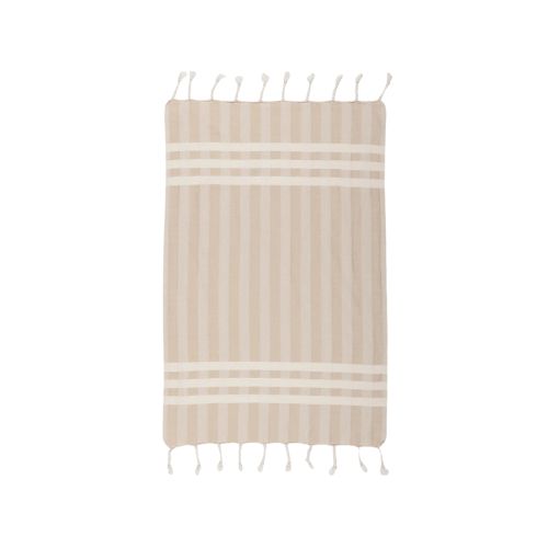 Criss Cross Kitchen Towel, Colour: Beige