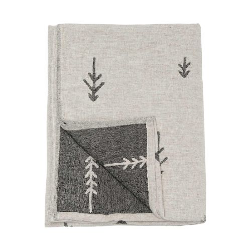 Lambswool Blanket - Trees