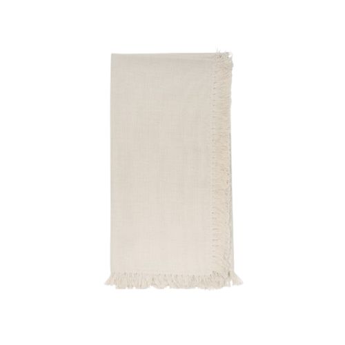 Sutton Fringe Napkin - Natural