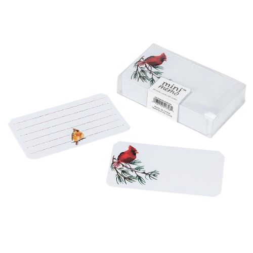 Mini Note Cards, Style: Cardinal