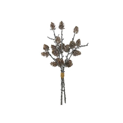 11" Natural Pinecone Bouquet