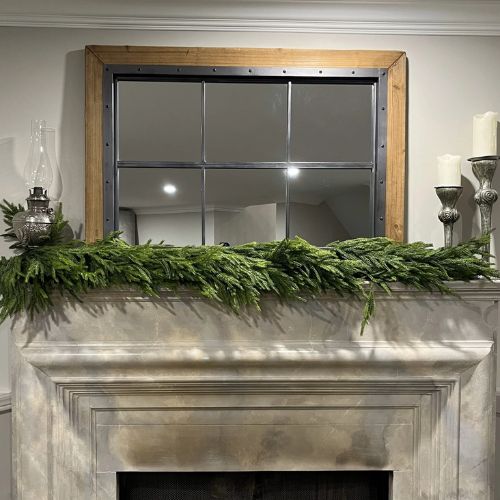 77" Thick Norfolk Pine Garland