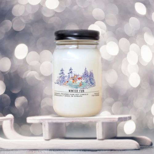 Scented Candle ~ Winter Fun