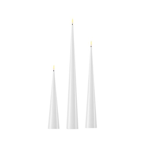 LED Cone-Shaped Candle