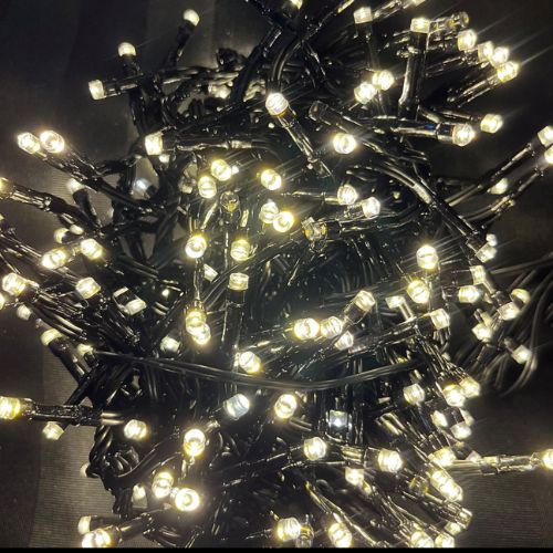 Twinkling Cluster Lights- Black
