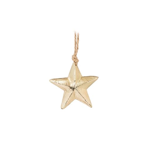 Ornament, Colour: Gold Star