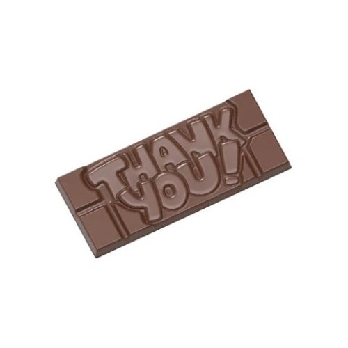 Chocolate Bar, Text: Thank You
