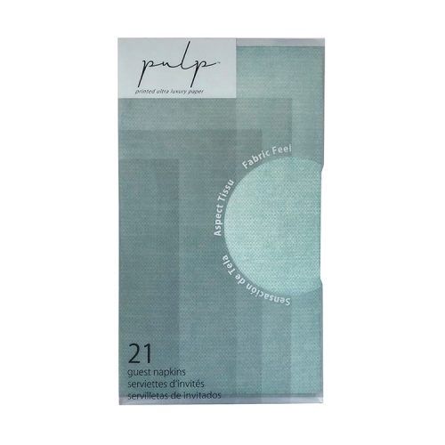 Luxurious Guest Napkins, Colour: Aqua
