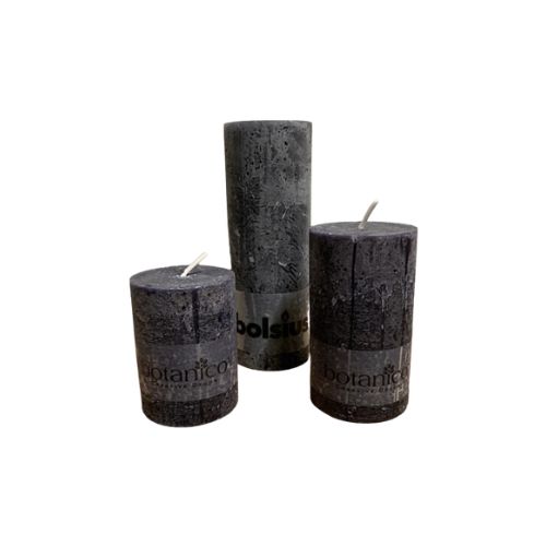 Black Candle - 7 x 12 cm