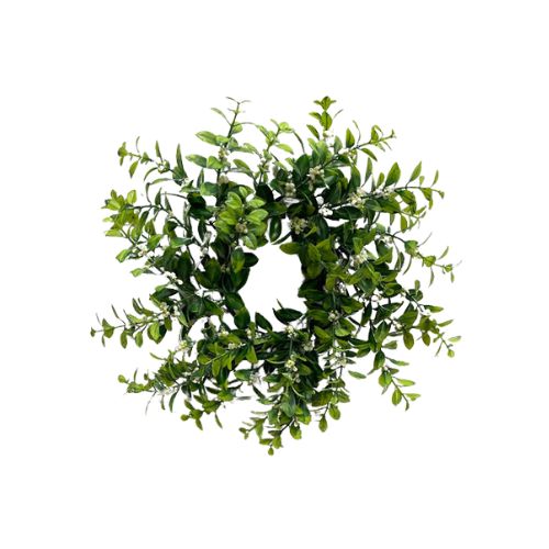 Orange Jasmine Candle Ring, Size: 11"