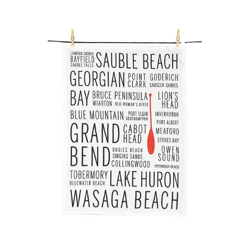 Kitchen Towel - Lake Huron