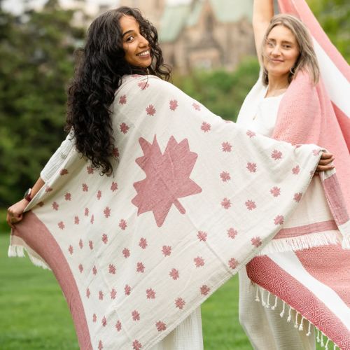 Turkish Towel - Maple Leaf