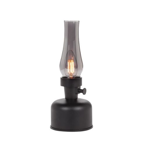 LED Lantern Lamp - Black