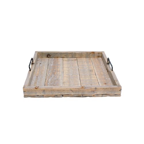 Square Wooden Tray