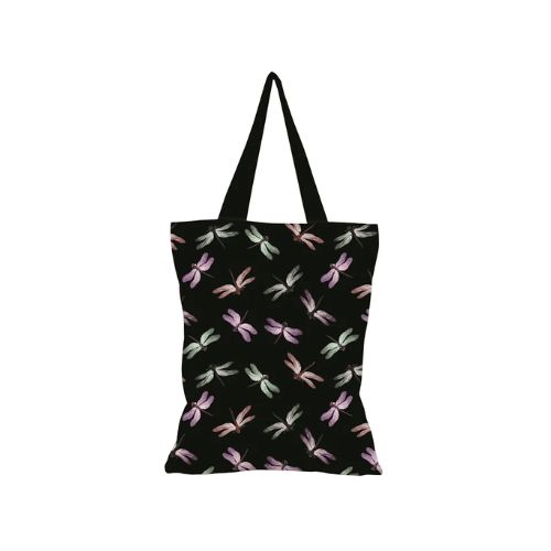 Canvas Shopping Bag - Dragonflies