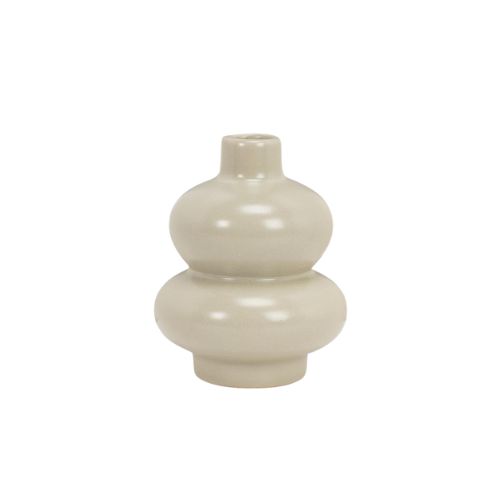 Double Stack Bud Vase, Sage