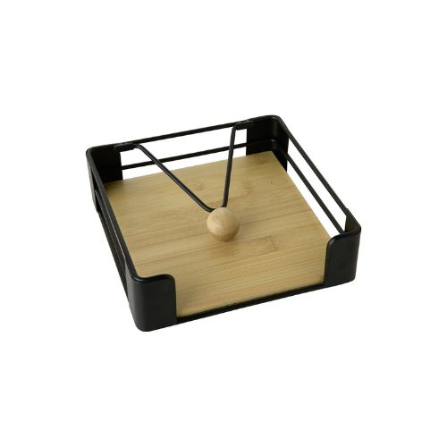 Lunch Napkin Holder, Black