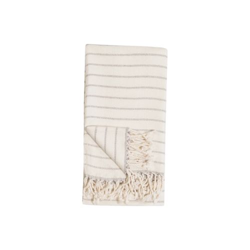 Striped Bamboo Towel - Mist