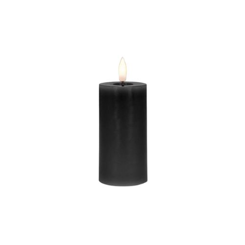 LED Candle - Black 2 x 4"