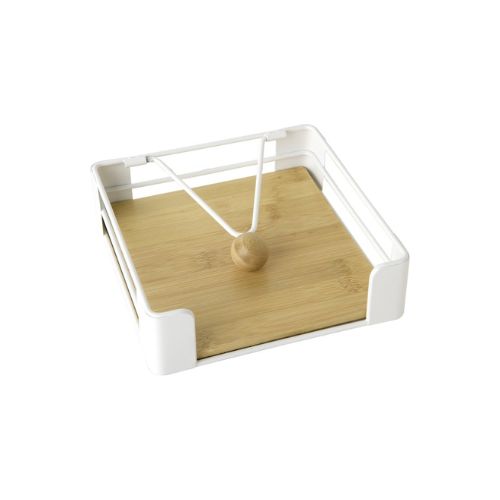 Lunch Napkin Holder, White