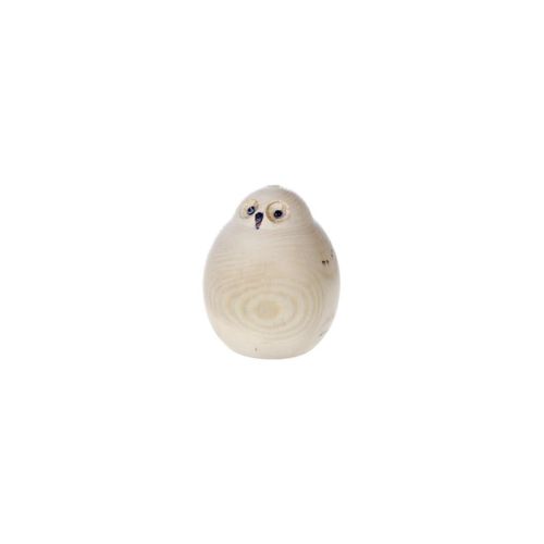 Natural Wooden Owl - S