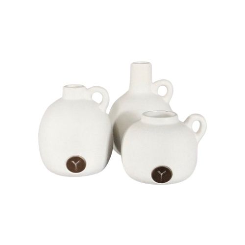 Bud Vase Assorted, Colour: Matte White