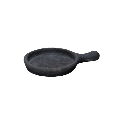 Black Handcraft Plate - S