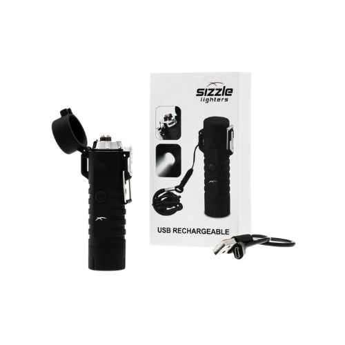 USB Rechargeable Lighter &amp; Flashlight