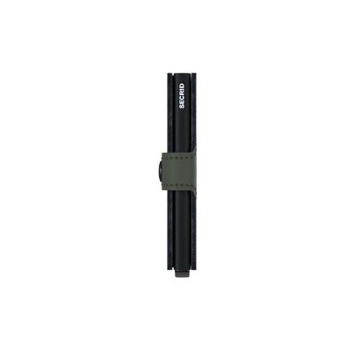 Mini Wallet Matte Green Black