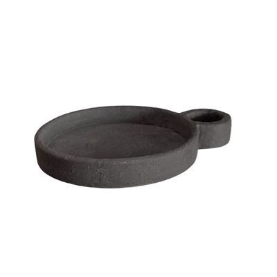 Plate Atmosphere Black - L