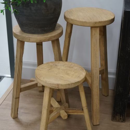 Dobby Reclaimed Wood Stool